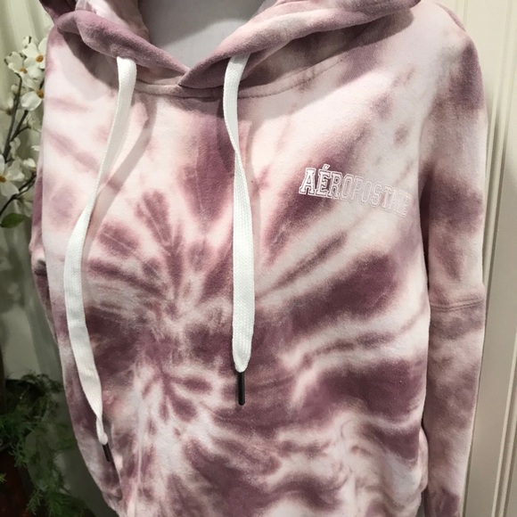 🆕Sz XL AEROPOSTALE TIE DYE PULLOVER HOODIE - Picture 7 of 9